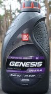 Купить Моторное масло Лукойл Genesis Universal 5W-30 1л  в Минске.